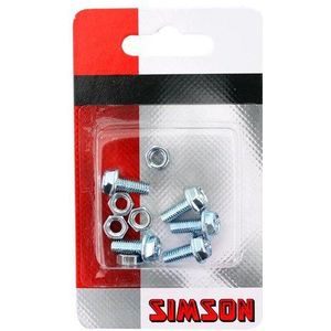 Spatbordboutjes Simson 5x12mm