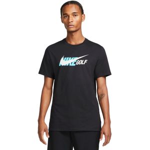 Nike Golf Heren t-shirt (L) (Zwart)