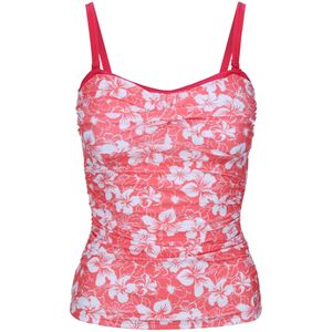 Regatta Dames/Dames Aceana II Hibiscus Tankini Top (36 DE) (Perzikbloesem)