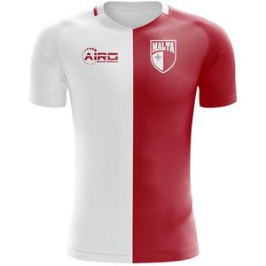 2022-2023 Malta Home Concept Football Shirt - Adult Long Sleeve