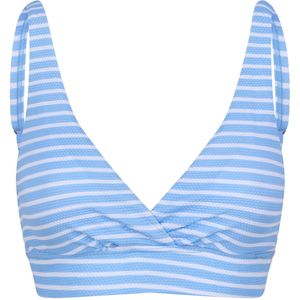 Regatta Dames/Dames Paloma Stripe Gestructureerde Bikinitop (46 DE) (Elysium blauw/wit)