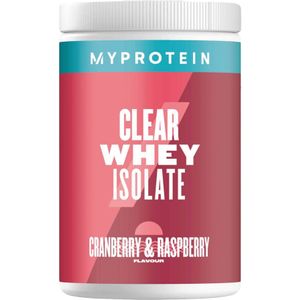 Clear whey Isolaat | 20 servings | 522 gram | Cranberry & Raspberry | MyProtein