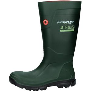 Dunlop Unisex Purofort FieldPRO Wellingtonlaarzen voor volwassenen (37 EU) (Groen/zwart)