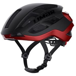 helm limar air star l 57-61 mat zwart/rood