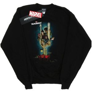 Marvel Meisjes Runaways Poster Sweatshirt (116) (Zwart)