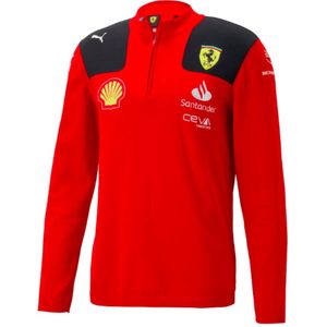 2023 Ferrari Team Half Zip Sweat (Red)