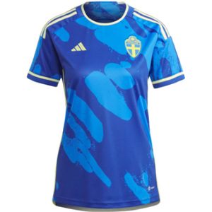 Adidas Sweden 22/23 Woman Short Sleeve T-shirt Away Blauw S