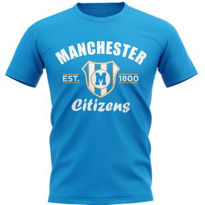 Man City Established Football T-Shirt (Sky)