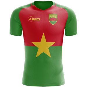 2022-2023 Burkina Faso Home Concept Football Shirt - Adult Long Sleeve