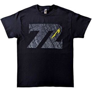 Metallica Unisex volwassene 72 Seasons Charred Logo T-Shirt (XXL) (Zwart)