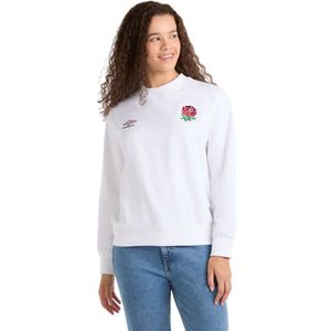 Umbro Dames/Dames Dynasty Engeland Rugby Sweatshirt (42 DE) (Wit)