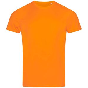 Stedman - Heren Active Sports T-Shirt (2XL) (Oranje)