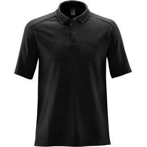 Stormtech Heren Endurance HD Poloshirt (4XL) (Zwart/Dolfijn)