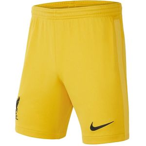 Liverpool 2021-2022 Home Goalkeeper Shorts (Gold) - Kids