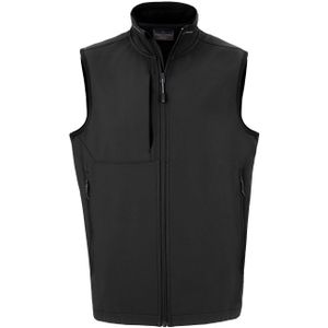 Craghoppers Heren Expert Basecamp Softshell Vest (S) (Zwart)