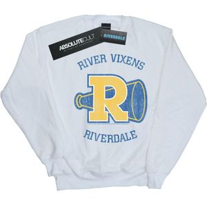 Riverdale Dames/Dames River Vixens Sweatshirt (S) (Wit)