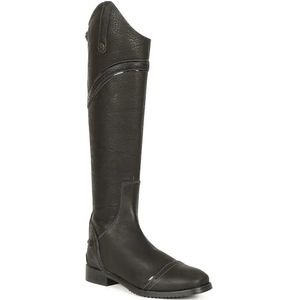 Moretta Womens/Ladies Amalfi Grain Leather Riding Boots