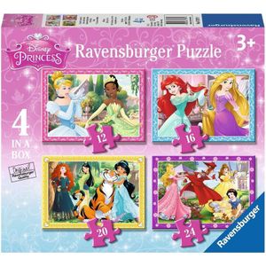 Disney Princess Puzzel (12, 16, 20, 24 stukjes)