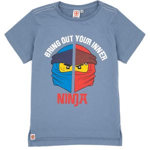 Lego Ninjago Jongens Ninja T-shirt met korte mouwen (110) (Blauw)