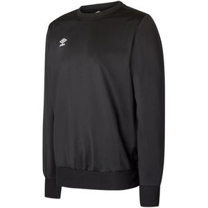 Umbro Heren Polyester Sweatshirt (L) (Zwart)