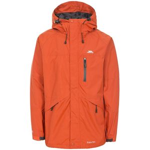 Trespass - Heren Corvo Waterbestendige Jas met Capuchon (2XS) (Oranje)