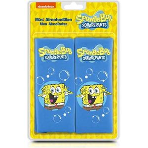 Kussentje voor veiligheidsgordel BOB104 Blauw Spongebob Squarepants
