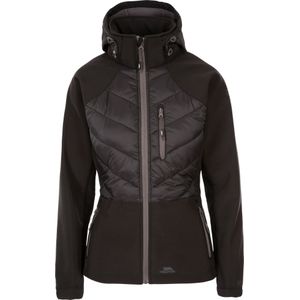 Trespass Dames/dames Elvira Soft Shell Jas (L) (Zwart)