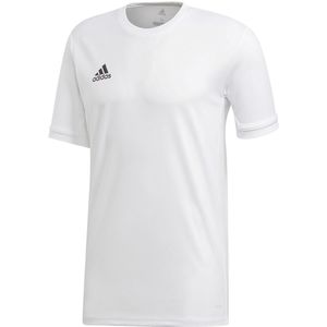 adidas - T19 Short Sleeve Jersey Men - Polyester Sportshirt - S
