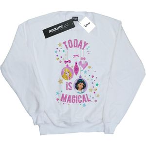 Disney Dames/Dames Prinses Vandaag Is Magisch Sweatshirt (S) (Wit)