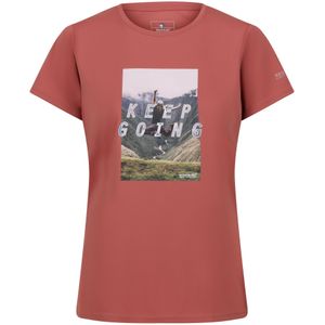 Regatta Dames/Dames Fingal VII Keep Going T-Shirt (48 DE) (Terracotta)