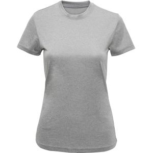 Tri Dri Vrouwen/Dames Performance Korte Mouwen T-Shirt (M) (Zilverkleurige Melange)