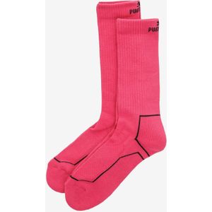 Puma Performance Crew Train 2-Pack Neon Pink Socks 35-38