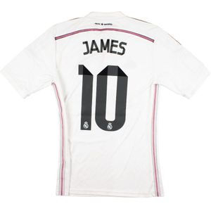 Real Madrid 2014-15 Home Shirt (James 10) ((Very Good) XS)