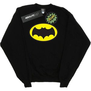 DC Comics Jongens Batman TV-serie Logo Sweatshirt (152-158) (Zwart)