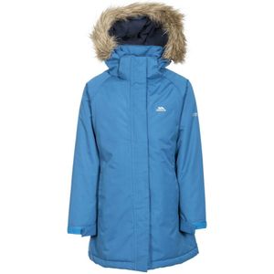 Trespass Childrens Girls Fame Waterdicht Parka Jasje (104) (Kosmisch Blauw)