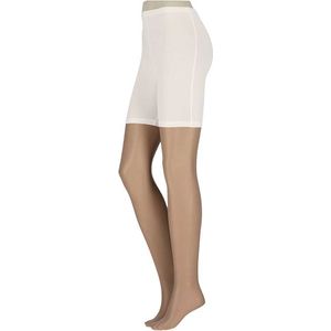 Korte dames legging - Katoen - Wit - S/M - Korte legging - Korte legging katoen dames - Broekje voor onder jurk - Lange onderbroek dames
