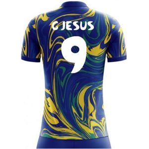 2022-2023 Brazil Away Concept Shirt (G Jesus 9) - Kids