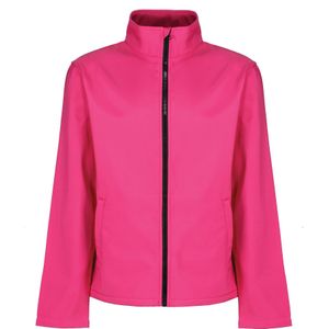 Regatta - Heren Ablaze Printable Softshell Jas (L) (Heet Roze/Zwart)