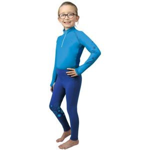 Hy Kinderen/Kinderen DynaMizs Ecliptic Paardrij-panty (140) (Kobaltblauw/Oceaanblauw)