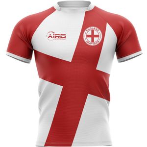 2022-2023 England Flag Concept Rugby Shirt - Womens