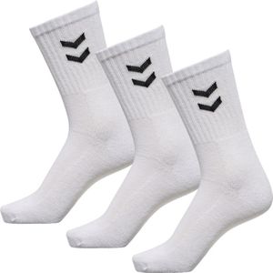 Hummel Basic Training Socks 3 Pair White 022030