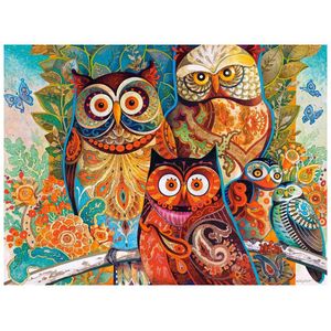 Owls Puzzel (2000 stukjes) - Castorland