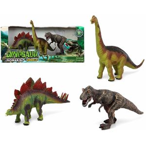 Dinosaurus 3 Stuks 28 x 12 cm