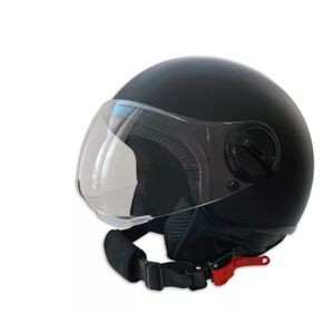 Protect urban helm l voor scooter en fiets ece keurmerk zwart