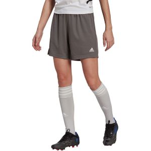 adidas - Entrada 22 Shorts Women - Grijs Voetbalbroekje - S