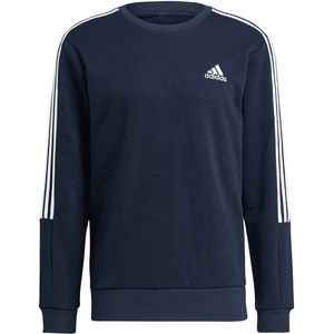 adidas - Performance Essentials Cut 3S Sweater - Blauwe Sweater - S