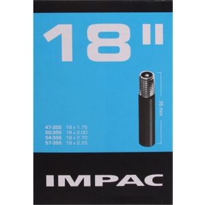 Impac Binnenband (by Schwalbe) AV18 18x1.75/2.35 ETRTO 47/57-355, Ventiel: Schrader/Auto 35mm