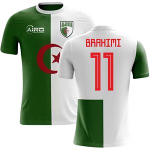 2022-2023 Algeria Home Concept Football Shirt (Brahimi 11)