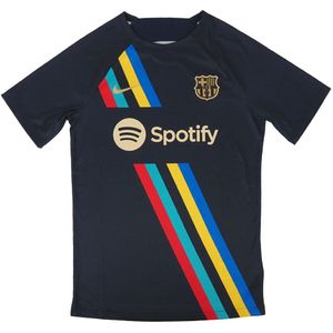 2022-2023 Barcelona Pre-Match Training Shirt (Obsidian)
