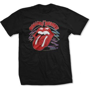 The Rolling Stones Unisex volwassene 1994 Tongue T-shirt (XXL) (Zwart)